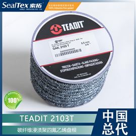 TEADIT Style 2103T 碳纤维PTFE浸渍盘根